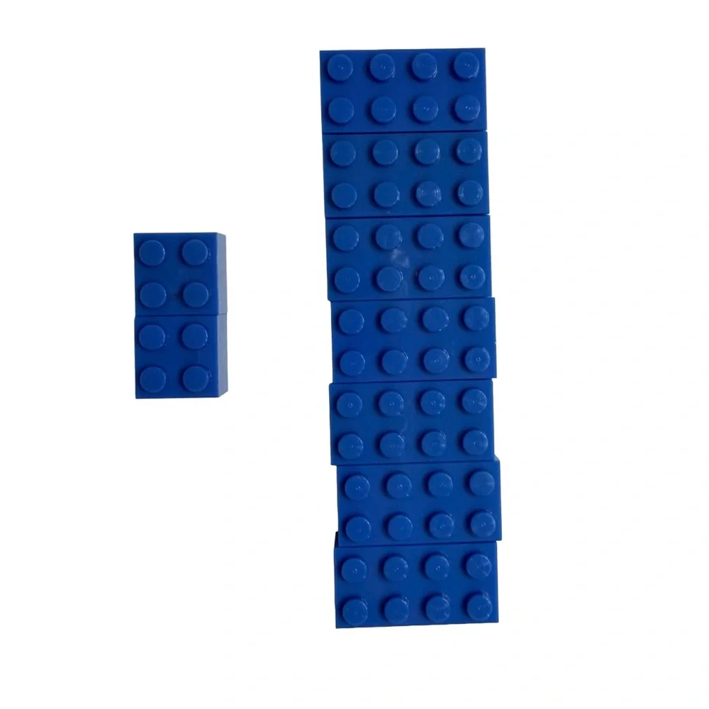 Vintage Unbranded Building Bricks Lot 200+ Pieces Tyco Style LEGO Compatible